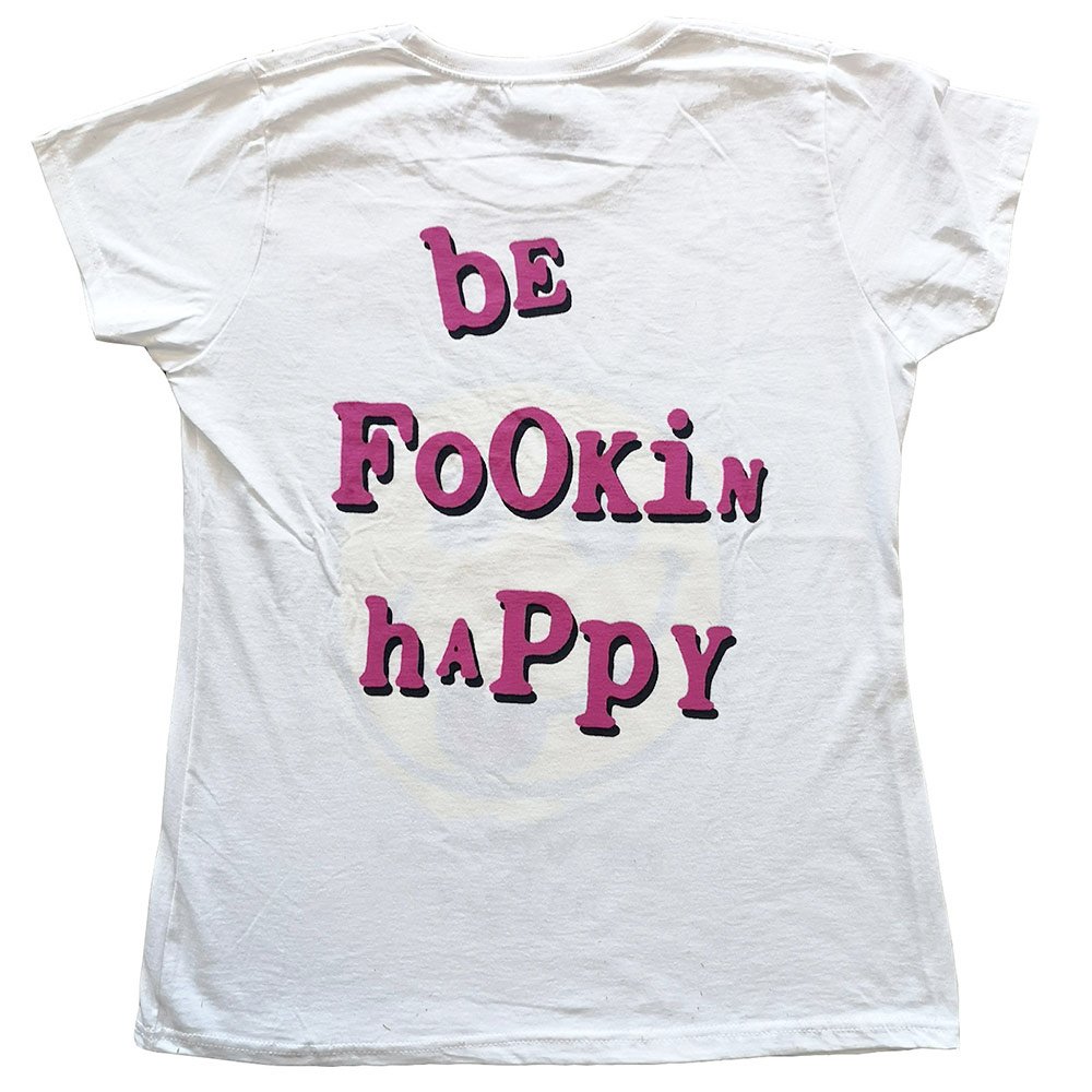 Yungblud - Raver Smile Dames T-shirt - Wit